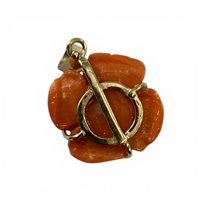 Pendentif Mandile 1922 Femme Coralli in Or Corallo 1MCICO2 - 1MCICO2